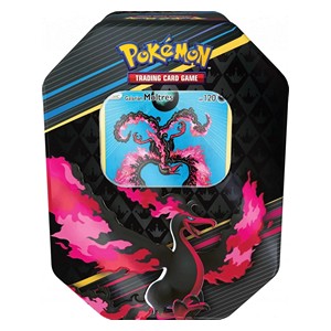 Crown Zenith: Galarian Moltres Tin