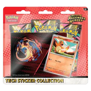 Pokémon | Erhabene Helden: Glumanda Tech Sticker Collection | DE