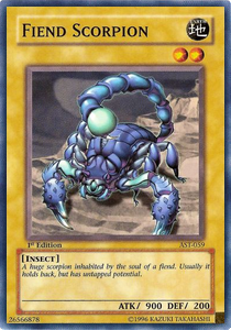 Fiend Scorpion - Ancient Sanctuary (Common) [AST-059]