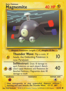 Magnemite - Base Set (Common) [BS-53]