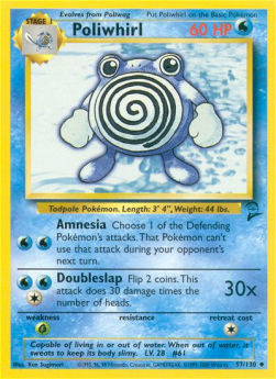 Poliwhirl - Base Set 2 (Uncommon) [B2-57]