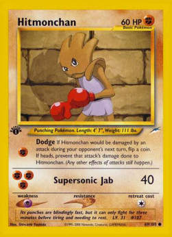 Hitmonchan - Neo Destiny (Common) [NDE-69]