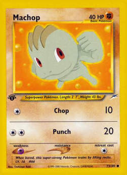 Machop - Neo Destiny (Common) [NDE-73]
