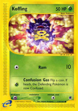 Koffing - Expedition Base Set (Common) [EX-114]