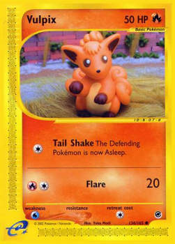 Vulpix - Expedition Base Set (Common) [EX-136]
