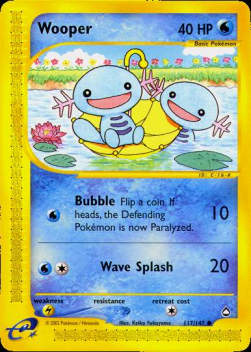 Wooper - Aquapolis (Common) [AQ-117]