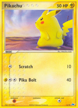 Pikachu - EX Trainer Kit (Common) [TK1-Latios-6]