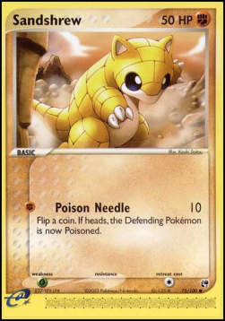 Sandshrew - EX Sandstorm (Common) [SS-75]