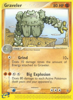 Graveler (Grind) - EX Dragon (Uncommon) [DR-29]