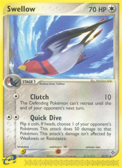 Swellow - EX Dragon (Uncommon) [DR-45]