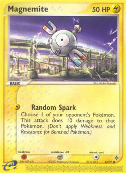 Magnemite (Random Spark) - EX Dragon (Common) [DR-62]