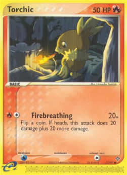 Torchic - EX Dragon (Common) [DR-77]