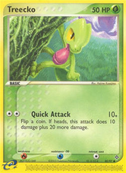 Treecko - EX Dragon (Common) [DR-80]