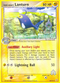 Team Aqua's Lanturn - EX Team Magma vs Team Aqua (Uncommon) [MA-28]