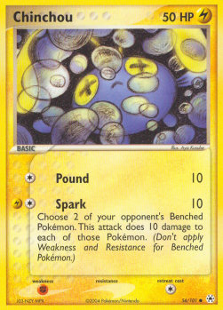 Chinchou - EX Hidden Legends (Common) [HL-56]