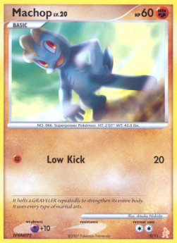 Machop Lv.20 - DP Trainer Kit (Common) [TK3-L5]