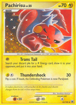 Pachirisu Lv.25 - Majestic Dawn (Uncommon) [MD-43]