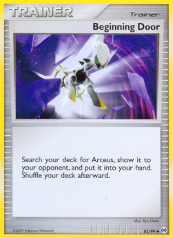 Beginning Door - Arceus (Uncommon) [AR-82]