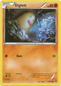 Diglett - Fates Collide (Common) [FCO-36]