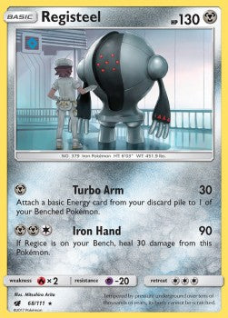 Registeel - Crimson Invasion (Rare) [CIN-68]