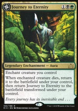 Journey to Eternity // Atzal, Cave of Eternity - Rivals of Ixalan (Rare) [RIX-160]