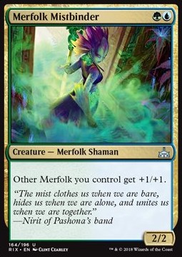 Merfolk Mistbinder - Rivals of Ixalan (Uncommon) [RIX-164]