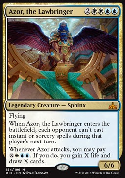 Azor, the Lawbringer - Rivals of Ixalan (Mythic) [RIX-154]
