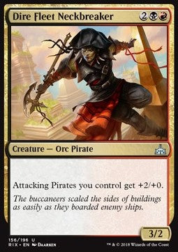 Dire Fleet Neckbreaker - Rivals of Ixalan (Uncommon) [RIX-156]