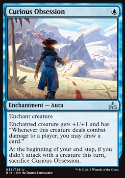 Curious Obsession - Rivals of Ixalan (Uncommon) [RIX-35]