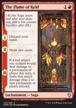 The Flame of Keld - Dominaria (Uncommon) [DOM-123]