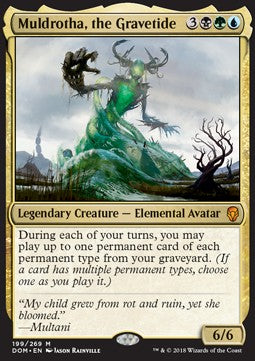 Muldrotha, the Gravetide - Dominaria (Mythic) [DOM-199]