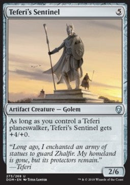 Teferi's Sentinel - Dominaria (Uncommon) [DOM-273]