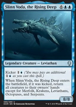 Slinn Voda, the Rising Deep - Dominaria (Uncommon) [DOM-66]