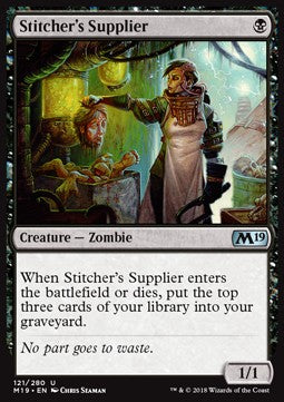 Stitcher's Supplier - Core 2019 (Uncommon) [M19-121]