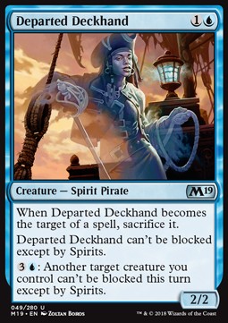Departed Deckhand - Core 2019 (Uncommon) [M19-49]