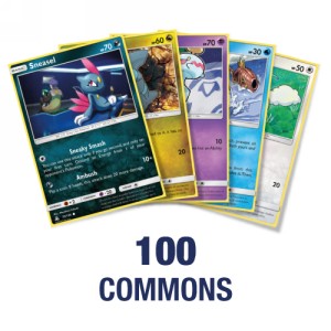 100 random Commons - Pokémon Products