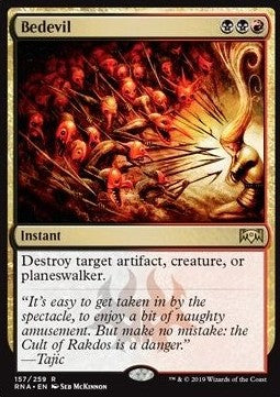 Bedevil - Ravnica Allegiance (Rare) [RNA-157]