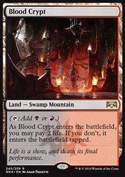 Blood Crypt - Ravnica Allegiance (Rare) [RNA-245]