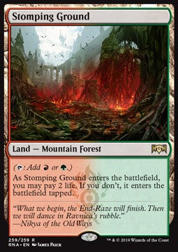 Stomping Ground - Ravnica Allegiance (Rare) [RNA-259]