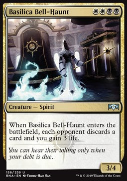 Basilica Bell-Haunt - Ravnica Allegiance (Uncommon) [RNA-156]