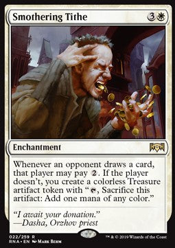Smothering Tithe - Ravnica Allegiance (Rare) [RNA-22]