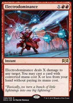 Electrodominance - Ravnica Allegiance (Rare) [RNA-99]