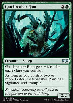 Gatebreaker Ram - Ravnica Allegiance (Uncommon) [RNA-126]