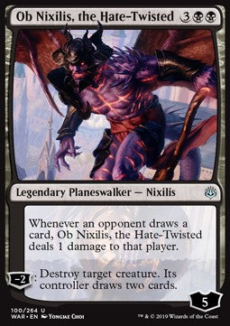 Ob Nixilis, the Hate-Twisted - War of the Spark (Uncommon) [WAR-100]