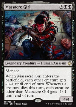 Massacre Girl - War of the Spark (Rare) [WAR-99]