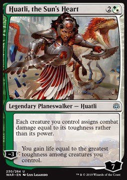 Huatli, the Sun's Heart - War of the Spark (Uncommon) [WAR-230]