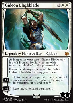 Gideon Blackblade - War of the Spark (Mythic) [WAR-13]