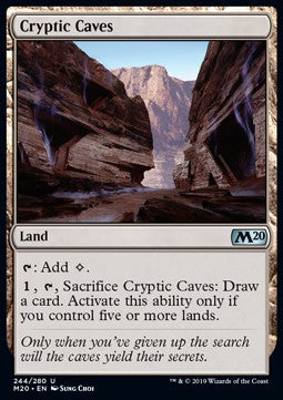 Cryptic Caves - Core 2020 (Uncommon) [M20-244]