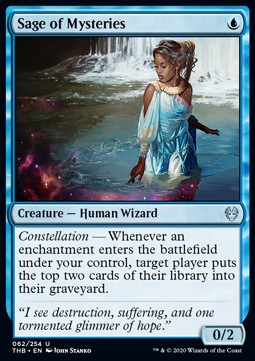 Sage of Mysteries - Theros Beyond Death (Uncommon) [THB-62]