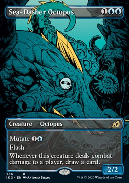 Sea-Dasher Octopus - Ikoria: Lair of Behemoths: Extras (Rare) [XIKO-286]
